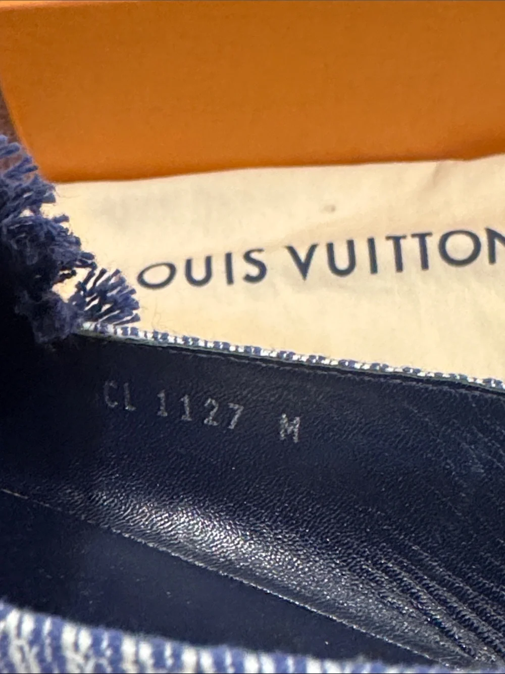Louis Vuitton Blue & White Striped Monogram Espadrilles size 36.5